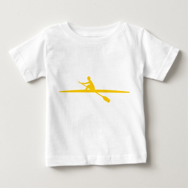 Canoeing - Amber Baby T-Shirt (Front)