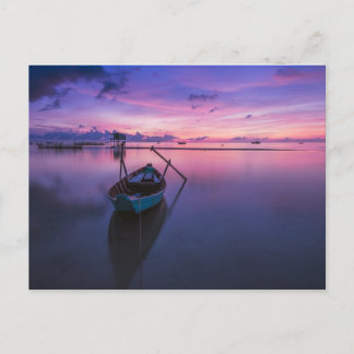 Canoeing Kayaking Sailing Fishing - is Life Postcard