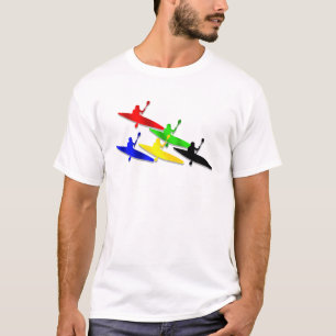 Canoeing Kyaking Canoe kyak water sports T-Shirt