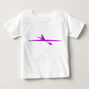 Canoeing - Purple Baby T-Shirt