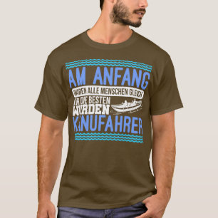 canoeist kayak canoe water sports T-Shirt
