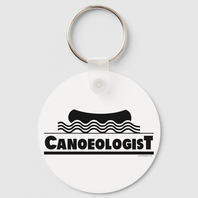 Canoeologist Key Ring (Front)