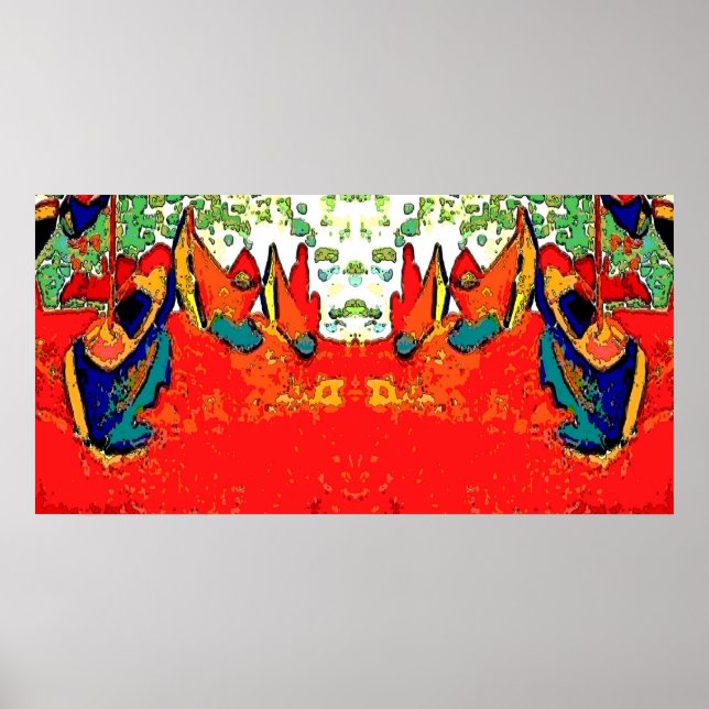 Canoes and Boats Poster (Front)