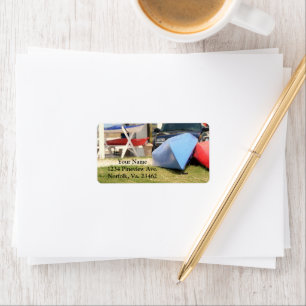 Canoes And Kayaks by Shirley Taylor Label