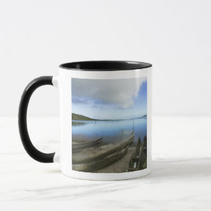 Canoes on the beach, Antananarivo, Madagascar Mug