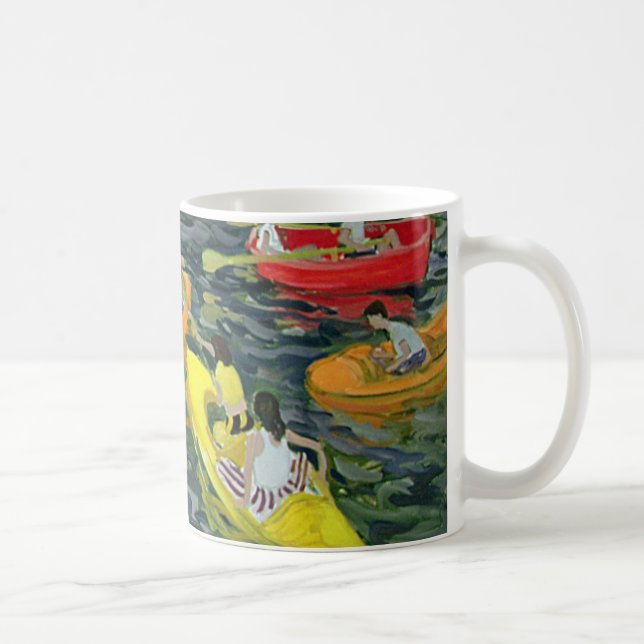 Canoes Wickstead Park Coffee Mug (Right)