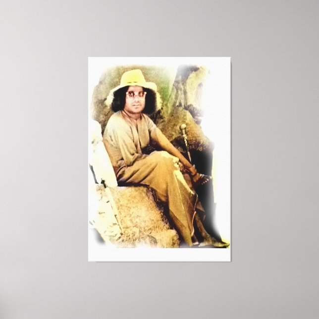Canon Legends  Sai Baba Art Panels - Canvas Print (Front)