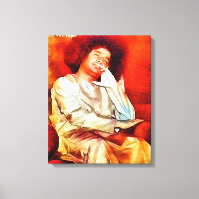 Canon Legends Sathya Sai Baba - Canvas Print (Front)