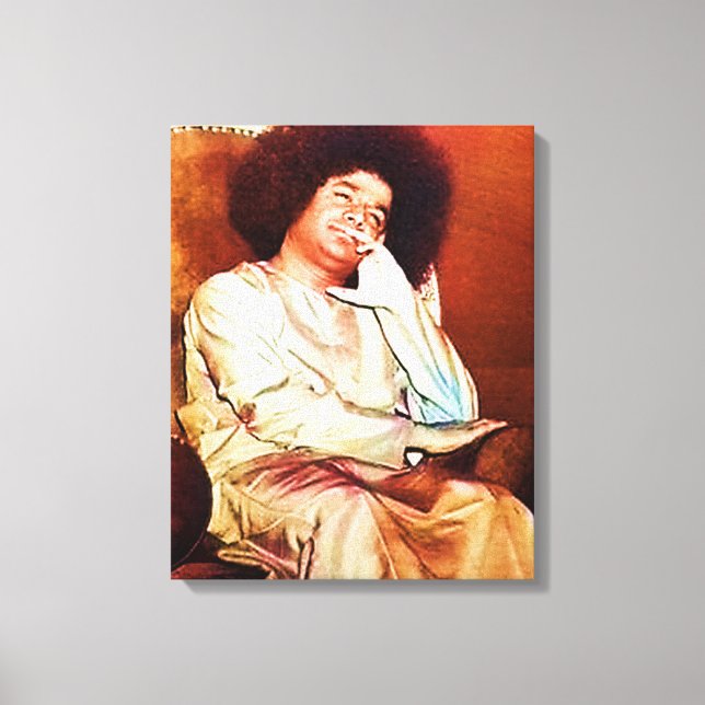 Canon Legends Sathya Sai Baba - Canvas Print (Front)