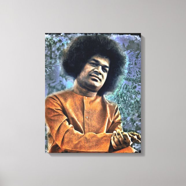 Canon Legends Sathya Sai Baba - Canvas Print (Front)