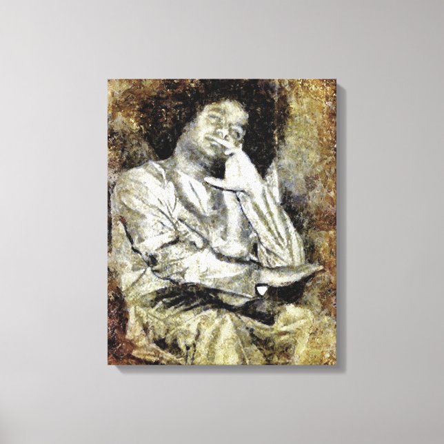 Canon Legends Sathya Sai Baba - Canvas Print (Front)