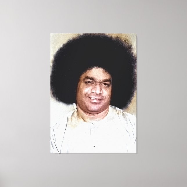 Canon Legends Sathya Sai Baba - Canvas Print (Front)