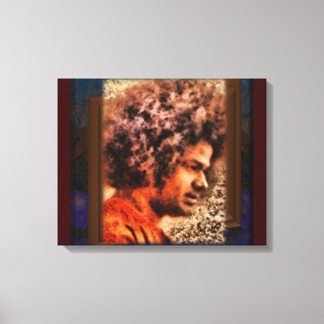 Canon Legends Sathya Sai Baba - Canvas Print (Front)