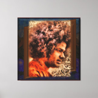 Canon Legends Sathya Sai Baba - Canvas Print