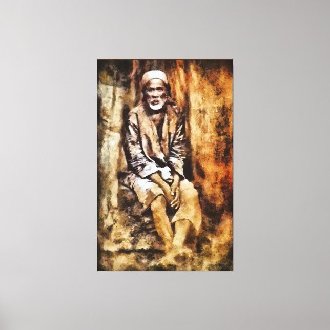 Canon Legends Shirdi Sai Baba - Canvas Print (Front)