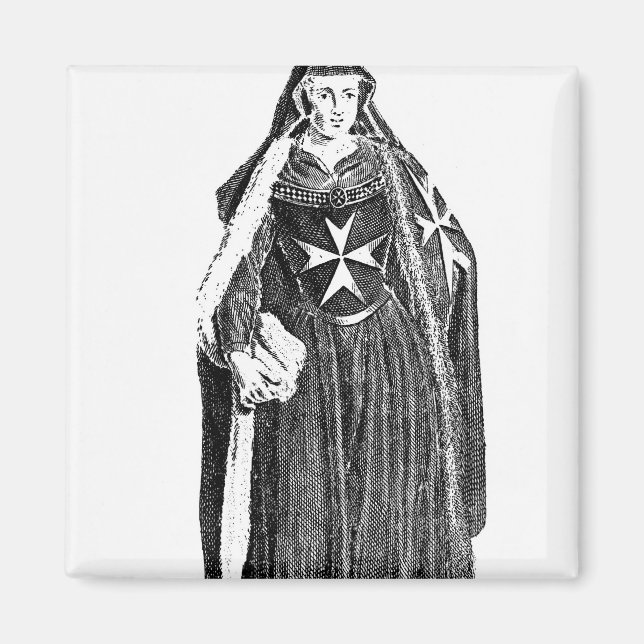 Canoness of the Order of St. John of Jerusalem Magnet (Front)
