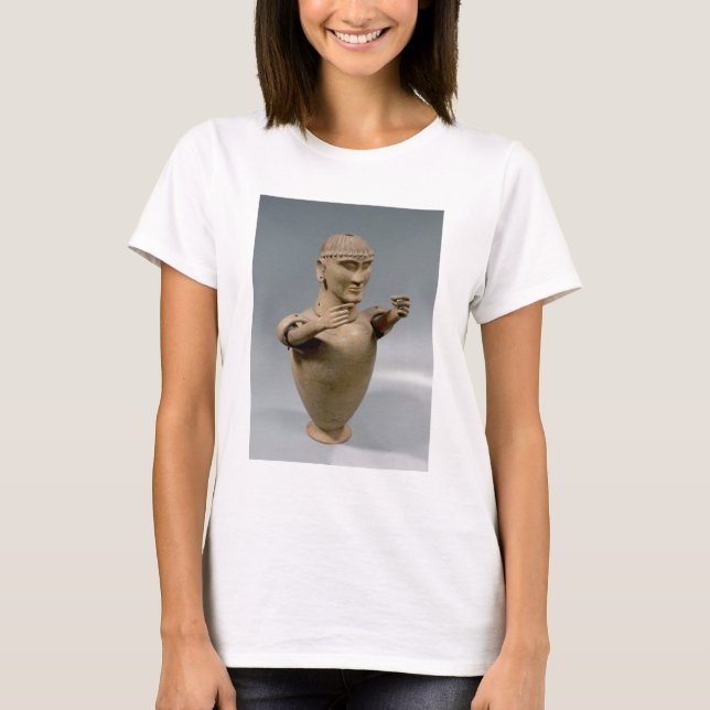 Canopic jar with movable arms (clay) T-Shirt (Front)