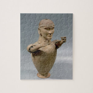 Canopic jar with moveable arms (clay) jigsaw puzzle
