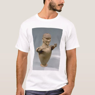 Canopic jar with moveable arms (clay) T-Shirt