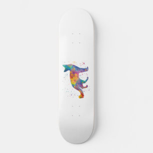 Canopy cat silhouette skateboard