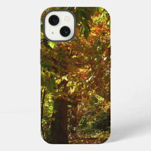 Canopy of Fall Leaves II Yellow Autumn Photography iPhone 13 Case