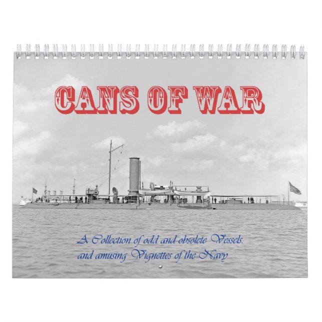 Cans of War Calendar (Cover)