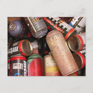 Cans Postcard