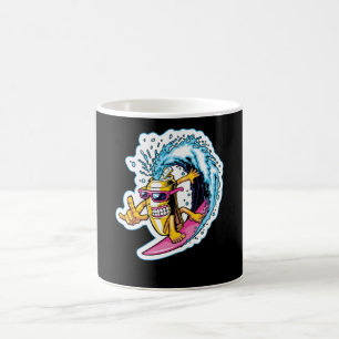 Cans Surfing Coffee Mug