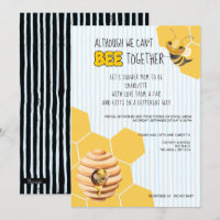 Cant Be Together Bee Hive Baby Shower by Mail