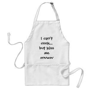 "Can't Cook" Apron