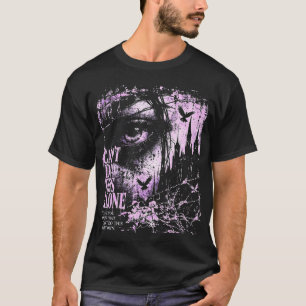CAN'T DO THIS ALONE — Violet Gothic Eye T-Shirt