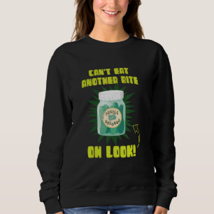Can't Eat Another Bite Oh Look Cucumber Pickles Sweatshirt