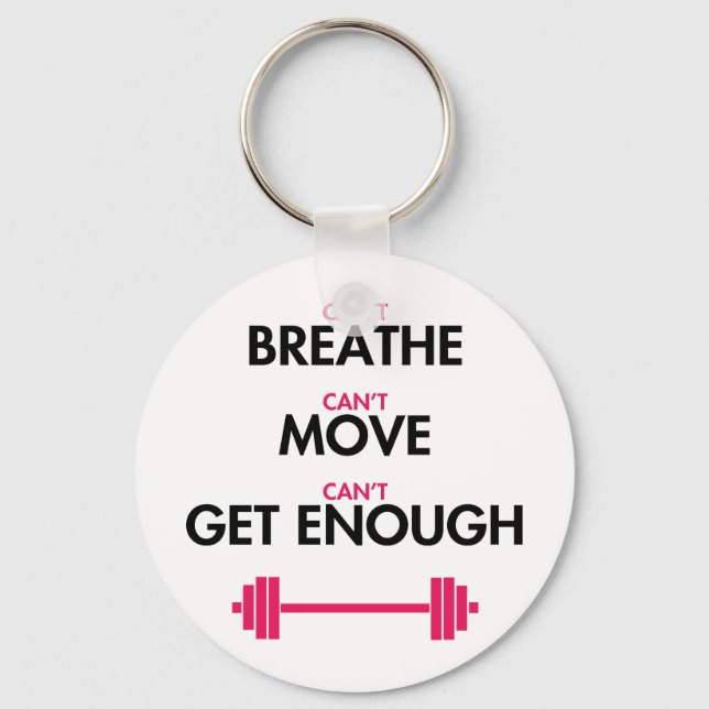 Can't Get Enough Key Ring (Front)