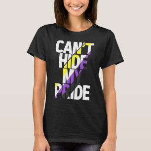Can't Hide My Pride Asexual Flag Ace Lgbtq Asexual T-Shirt