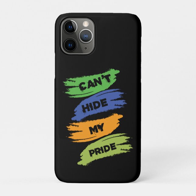Can't Hide My Pride | LGBTQ | Gay Pride Case-Mate iPhone Case (Back)