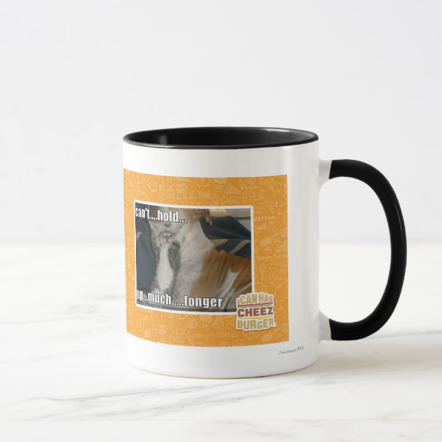 Can't Hold Up Much Longer Mug (Right)