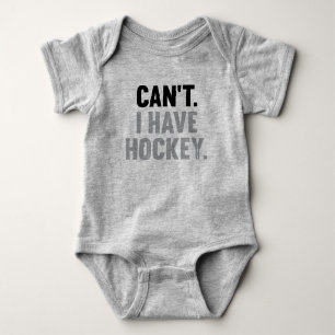 Can't I Have Hockey Great Funny Excuse Infant Baby Bodysuit