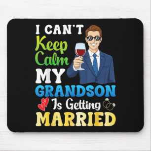 Cant Keep Calm Nephew Is Getting Married Groom Mouse Pad