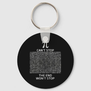 Can't Stop Pi Wont Stop With Vintage Teacher Pi Da Key Ring
