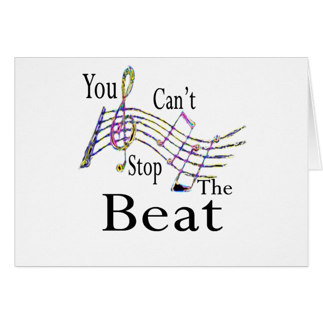 Can't Stop The Beat......bigger (Front Horizontal)