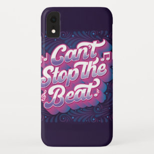 Can't Stop the Beat Phone Case / Purple