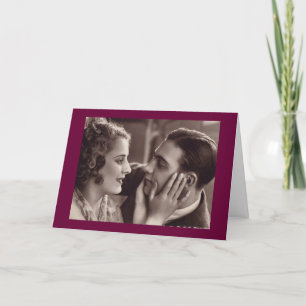 Can't take my eyes off of you Valentine Holiday Card