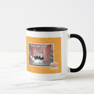 Can't talk now, boss fight. mug