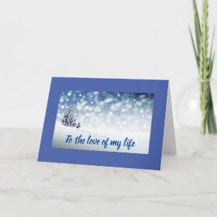 *CAN'T THINK OF ANYONE I'D RATHER BE WITH* HOLIDAY CARD