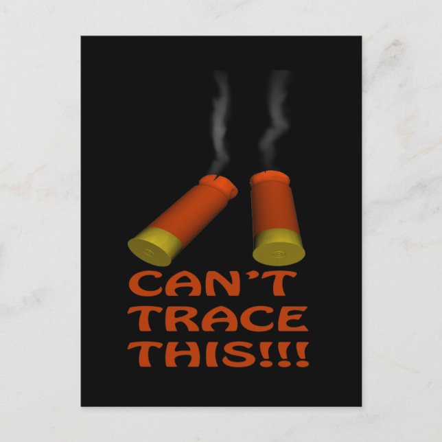 Cant Trace This Postcard (Front)
