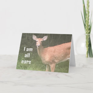 CAN'T WAIT TO HEAR *YOU ARE FEELING BETTER* CARD