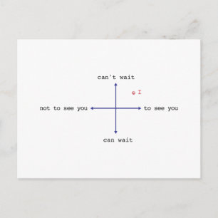 Can't Wait To See You Postcard