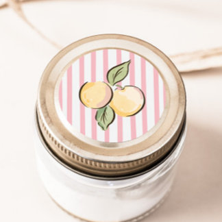 Can't Wait to Squeeze You | Citrus Baby Shower Classic Round Sticker