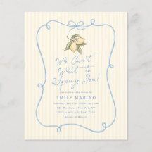 Can't Wait To Squeeze You Lemon Budget Baby Shower