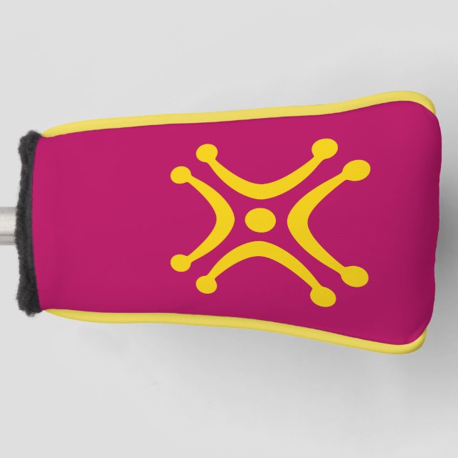 Cantabrian Lábaru Flag Golf Head Cover (Front)